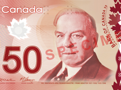 Canada's new polymer bank notes