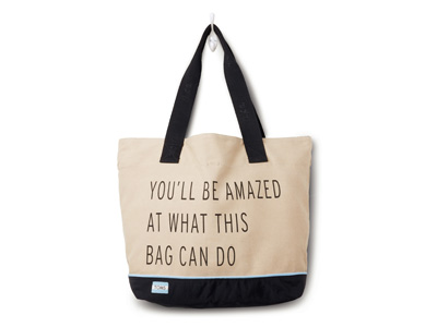 A bag that makes a statement and a difference