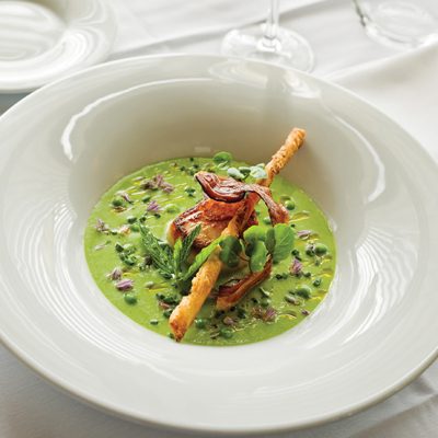 Cold Spring Pea Soup