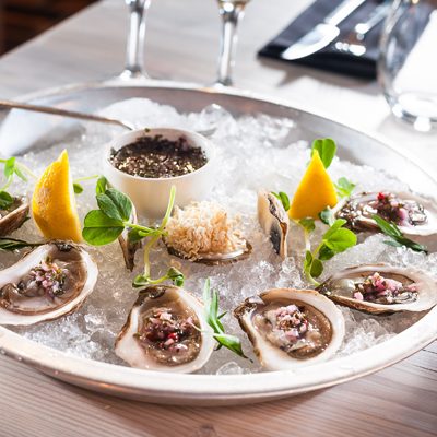 Champagne & Pink Peppercorn Mignonette