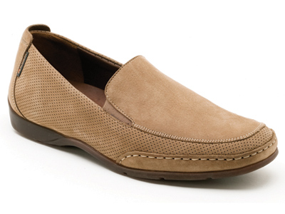 SHOPAHOLIC: “Edlef” perforated moccasin by Mephisto