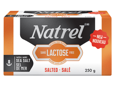 Natrel launches lactose-free butter