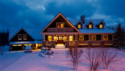 HOME TOUR: Ski Country Chalet