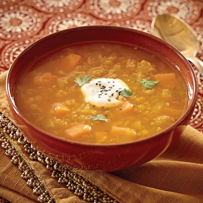 Indian Spiced Red Lentil Soup