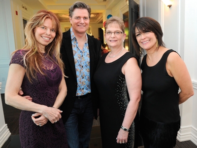 Marika and Wade Pedersen, Debbie Morris and Anna Rea