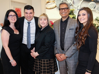 Alyson Grace, Vasken Jelilian, Lisa McLean, Nazir Noormohamed and Annaliese Jelilian