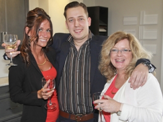 Elissa Filson, Brian Poddebski and Laurie Hall