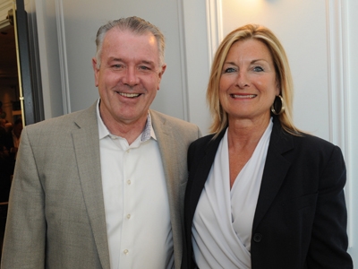 Oakville MPP Kevin Flynn and Janice Flynn