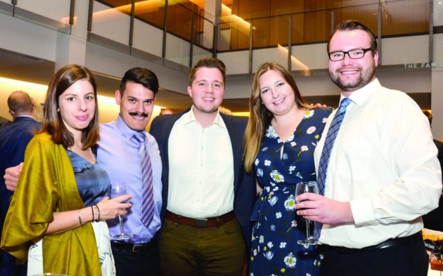 Christine Galloway, Adrian Seyfart, David Vandenburg, Catherine Jabwica and Darcy Oberding