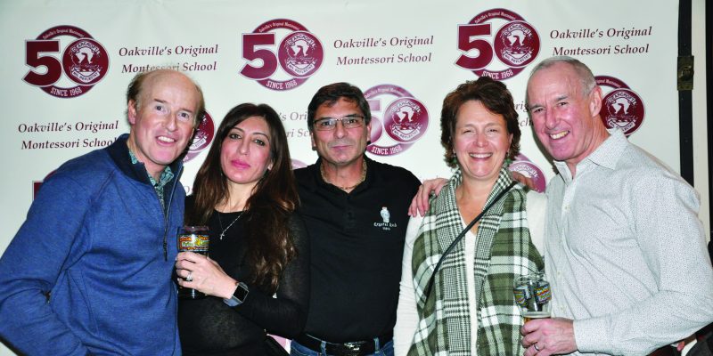 Dearcroft Montessori School 50th anniversary kickoff at the Moonshine Cafe.
