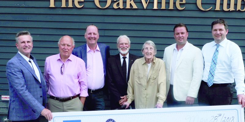 Oakville Club annual men’s golf tournament at Glen Abbey Golf Course, which raised $100,000  for Ian Anderson House.