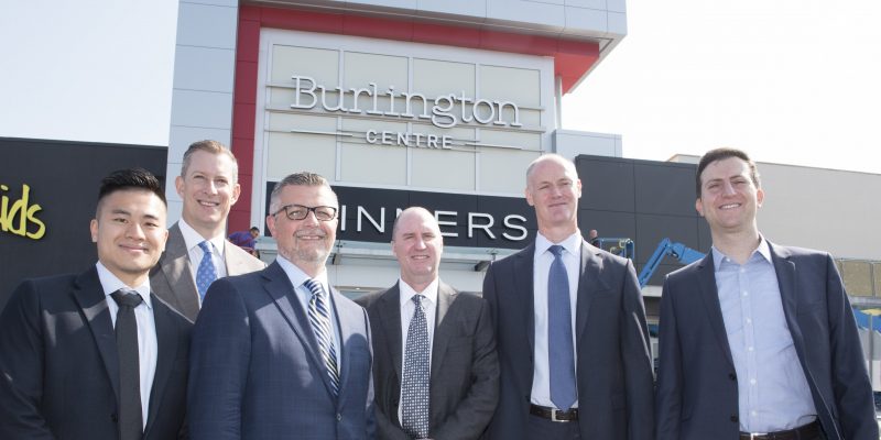 Unveiling of Burlington Mall’s rebranding as Burlington Centre.