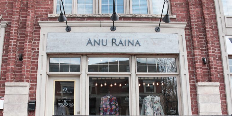 Celebrated fashion designer Anu Raina opens her first boutique ever in downtown Oakville